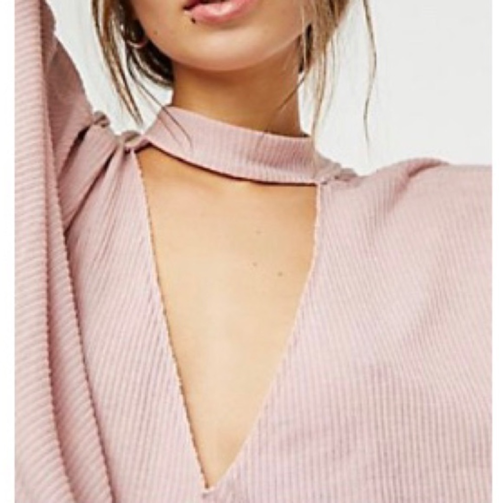 Free people We The Free Tee in Pastel Pink XS
